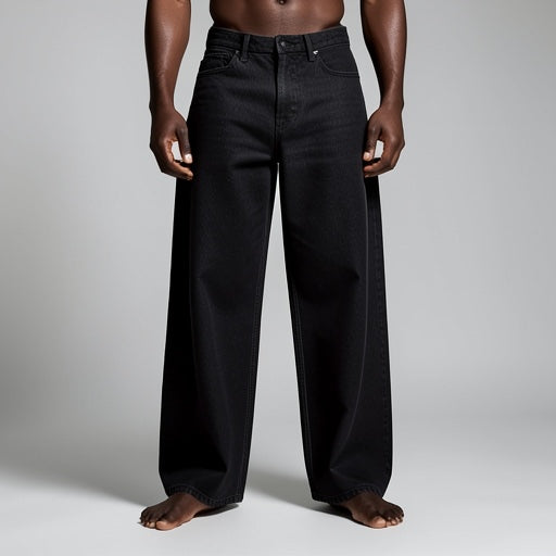 Black Denim Jeans